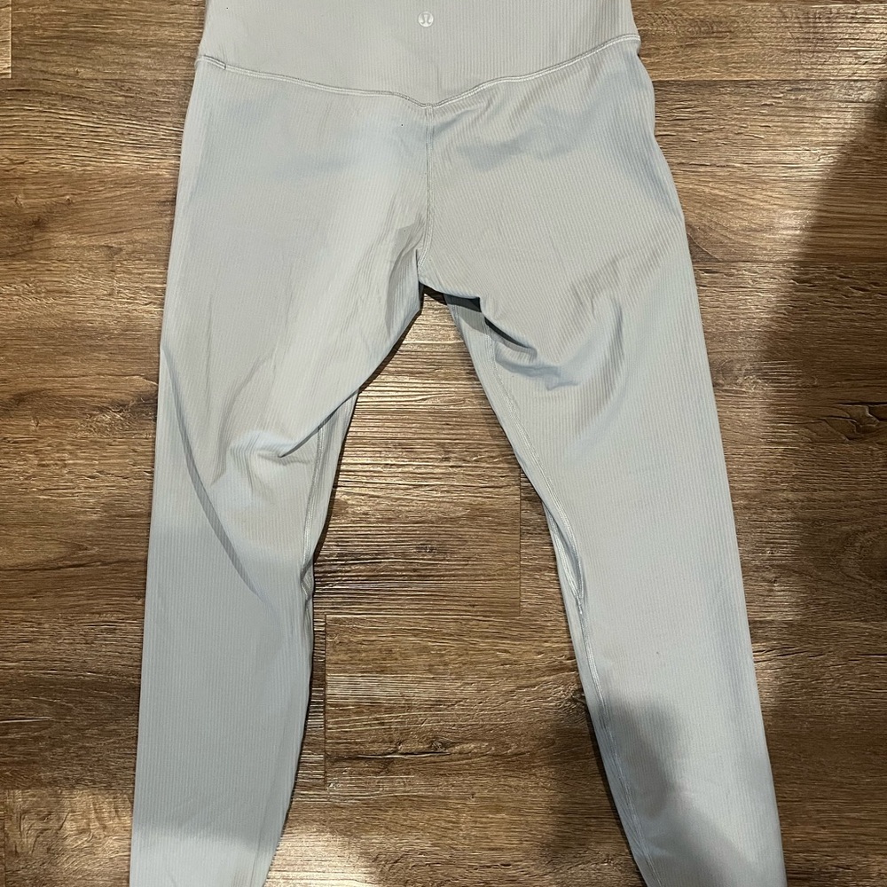 lululemon athletica Light Gray Leggings